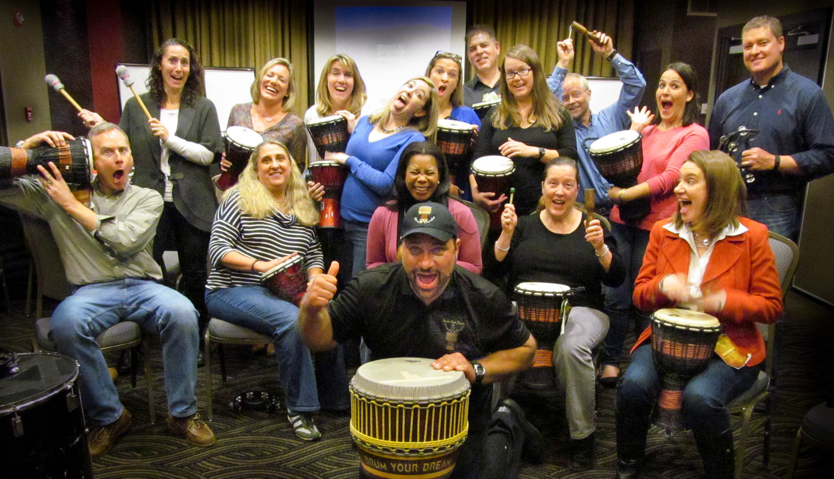 CORPORATE DRUM CIRCLES TEAM BUILDING Drum Your DreamDrum Your Dream